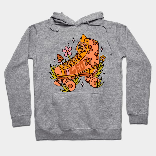 Leo Roller Skate Hoodie by Doodle by Meg